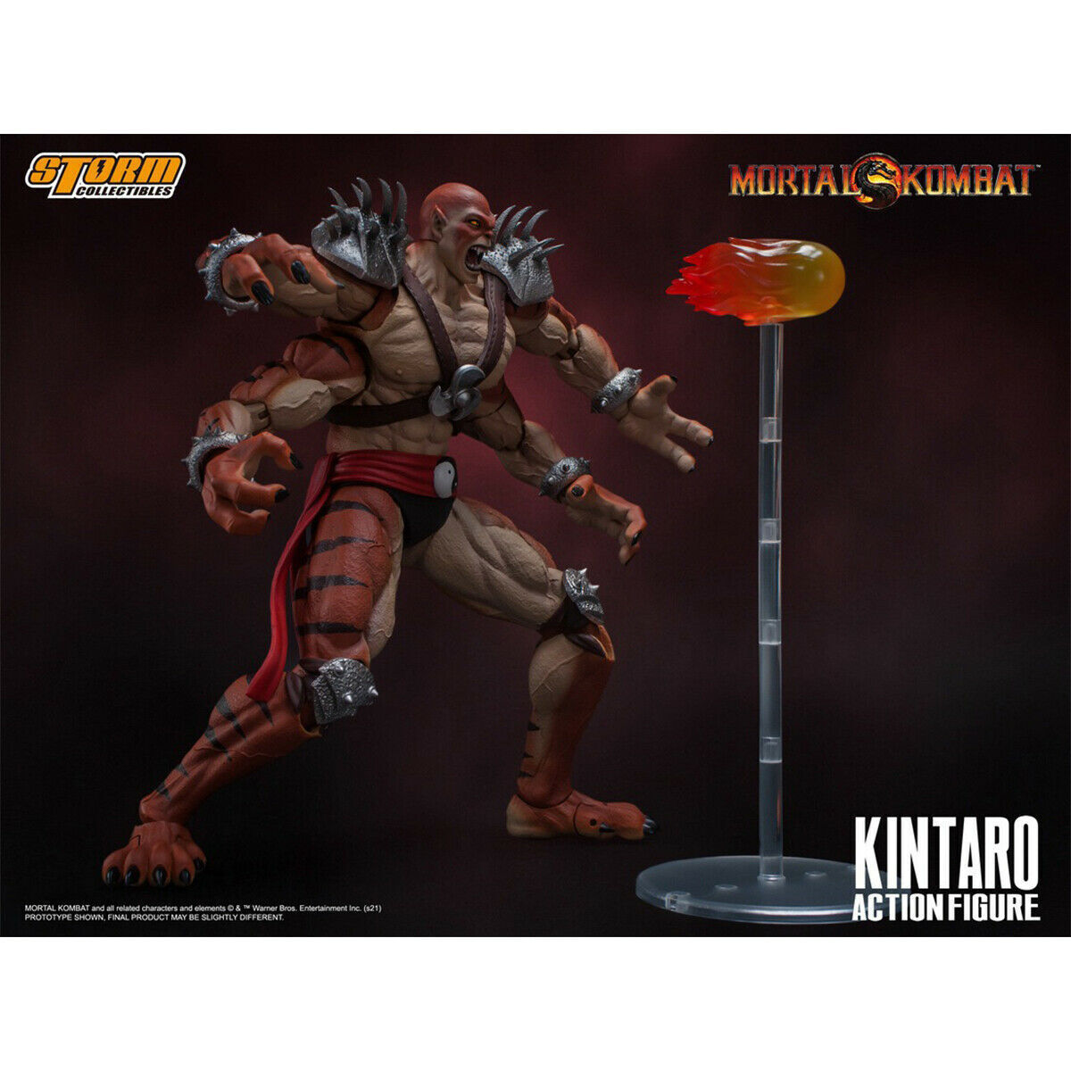 Mortal Combat Kintaro Action Figure 1/12 Scale Model Storm collectibles